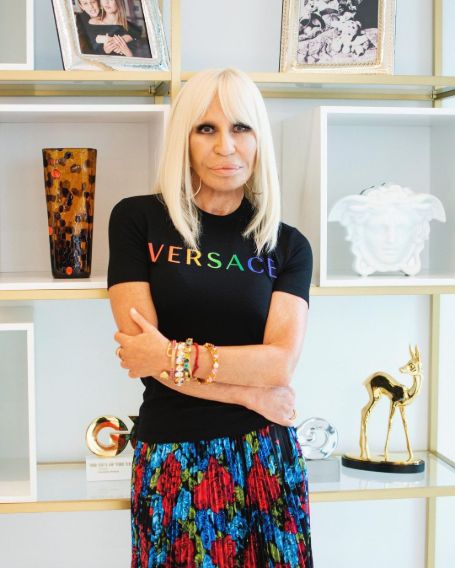 Donatella Versace holds a net worth of $400 million.